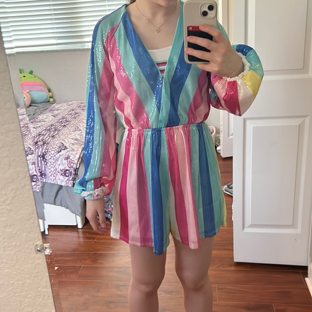 rainbow romper :) - Picture 3 of 3